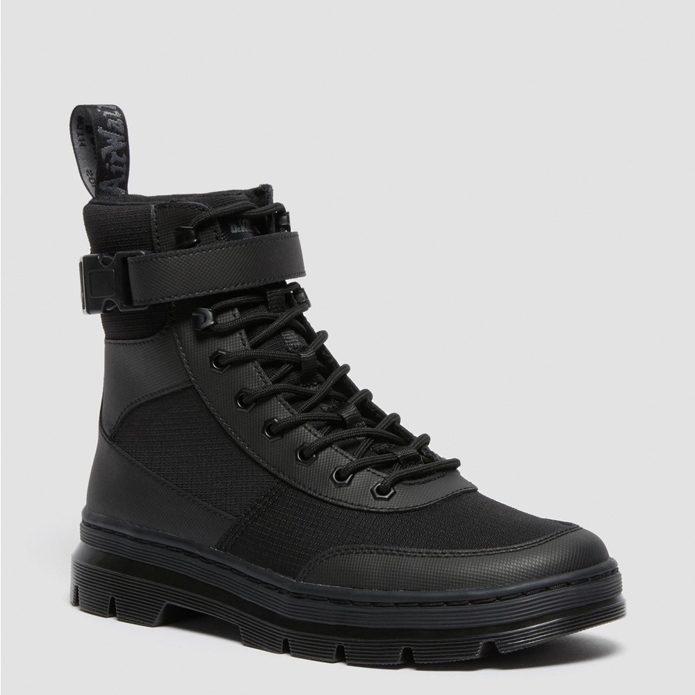 Dr. Martens NWB Comb Tech Black Boots for Women Size 5